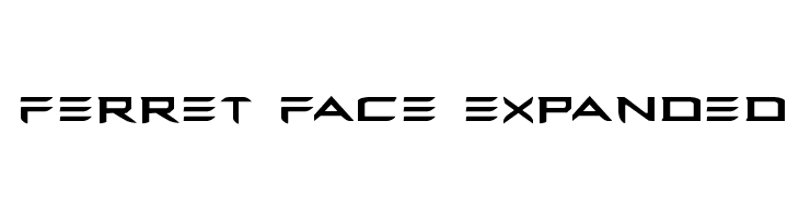 Ferret Face Expanded  Descarca Fonturi Gratis