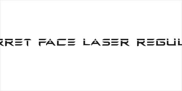 Ferret Face Laser Regular Logo
