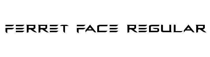 Ferret Face Regular  les polices de caractères gratuit tlcharger