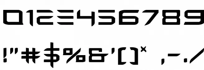 Ferret Face Regular Font OTHER CHARS