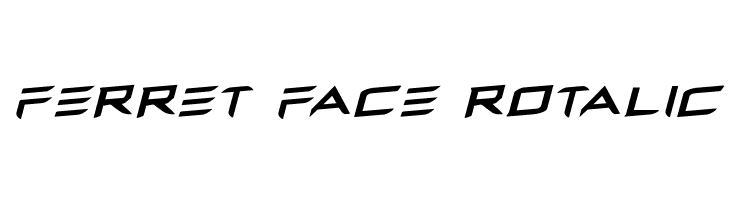Ferret Face Rotalic  Descarca Fonturi Gratis