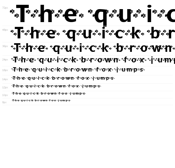 FerretFootPrints Waterfall