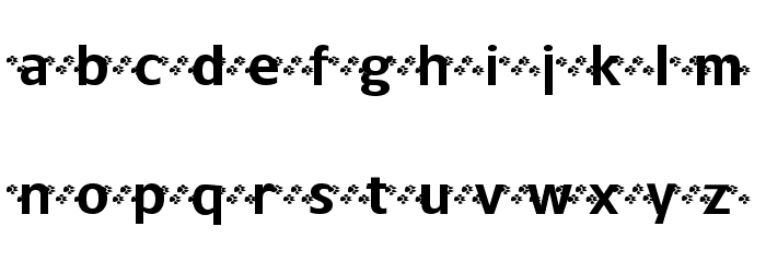 FerretFootPrints Font LOWERCASE