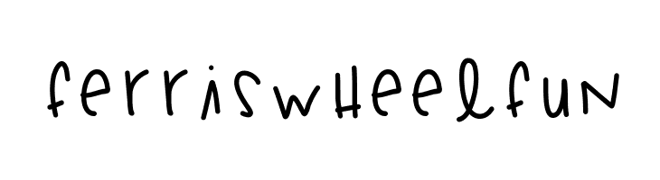 FerrisWheelFun Font