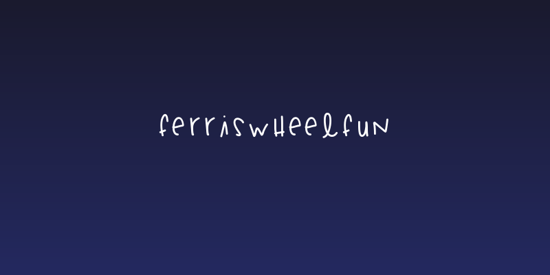 FerrisWheelFun Social Header