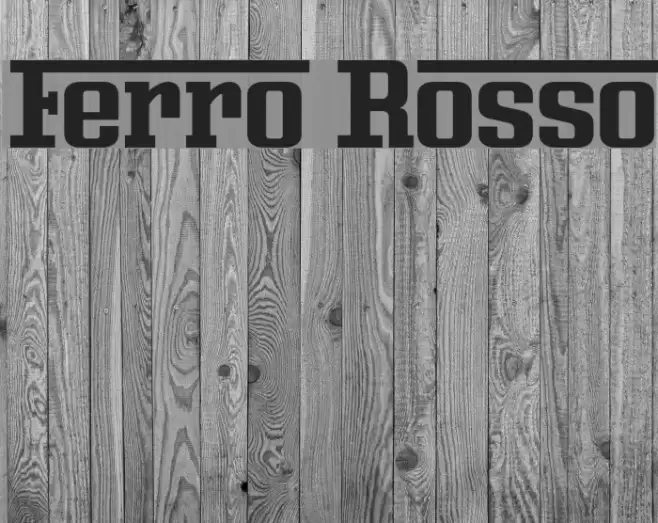 Ferro Rosso Polices examples