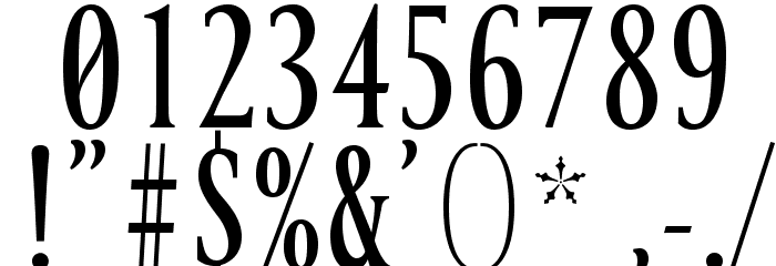 Ferrum Font OTHER CHARS