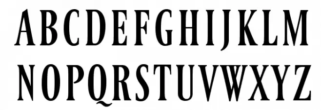 Ferrum Font LOWERCASE