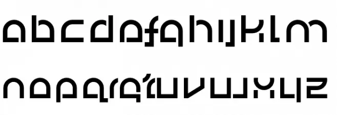 FertigBauHaus 字体 大写