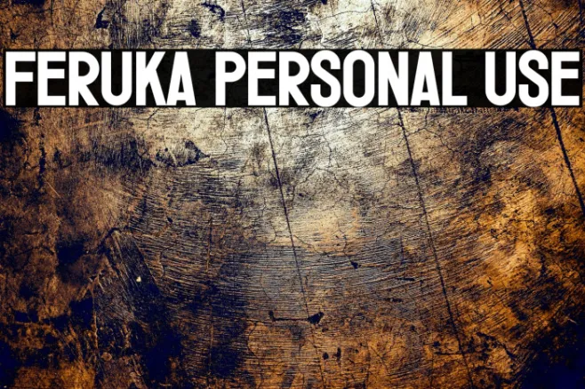 Feruka Personal Use Example 2