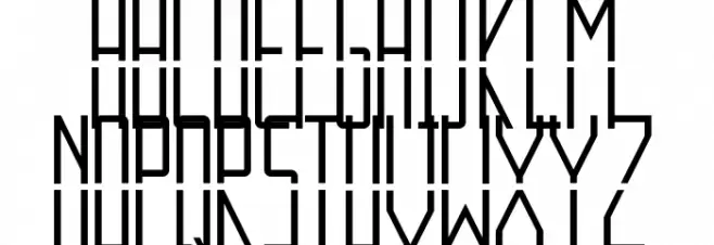 Fest Condensed Regular Schriftart Groß