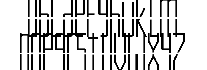 Fest Condensed Regular Font LOWERCASE