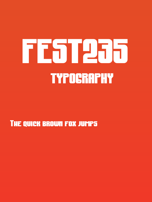 Fest235 Poster