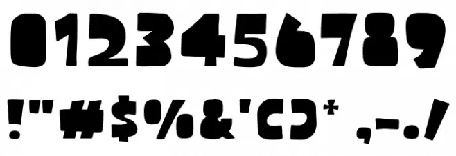 Festifull Font OTHER CHARS