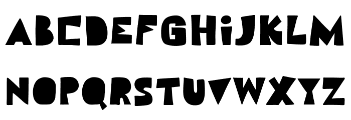 Festifull Font LOWERCASE
