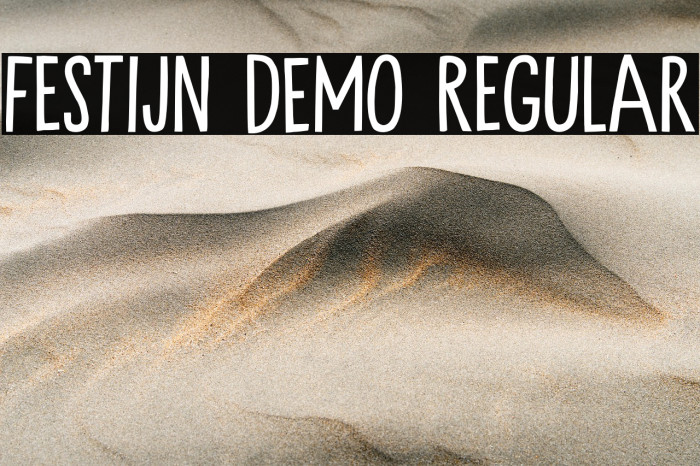 Festijn DEMO Regular Example 1