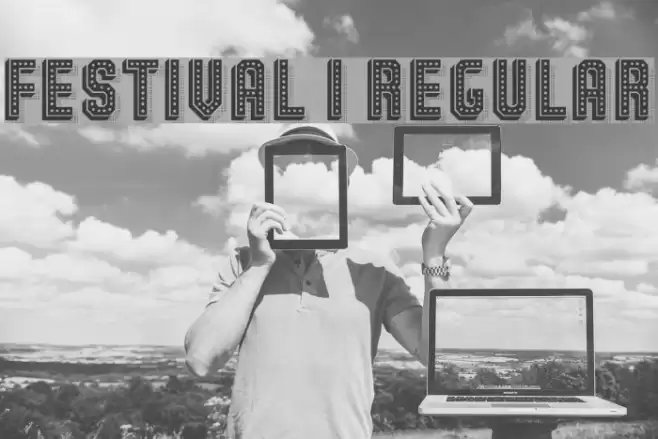 Festival 1 Regular Font examples