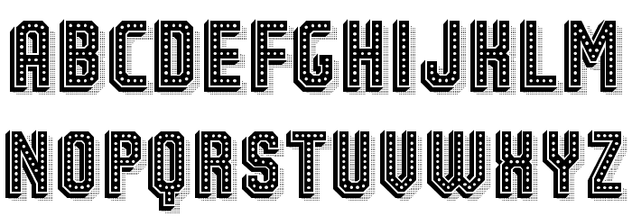 Festival 1 Regular Schriftart Kleinbuchstaben