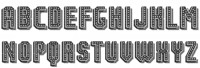 Festival 2 Regular Font UPPERCASE