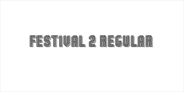Festival 2 Regular Logo