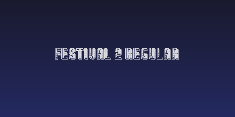 Festival 2 Regular Social Header