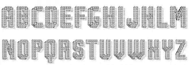 Festival 3 Regular Schriftart Groß