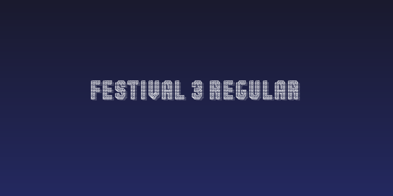 Festival 3 Regular Social Header