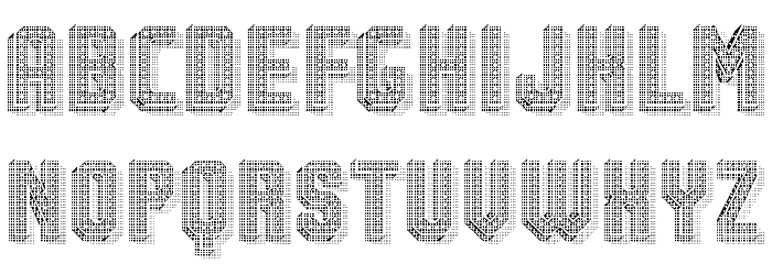 Festival 3 Regular Schriftart Kleinbuchstaben