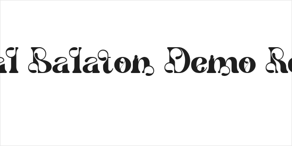 Festival Balaton Demo Regular Logo