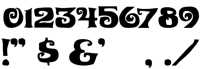 Festival Nights JL Font OTHER CHARS