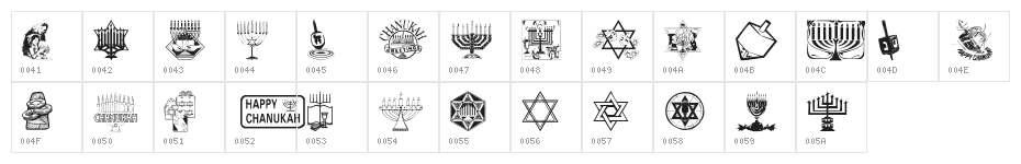 Festival of Lights Character Map