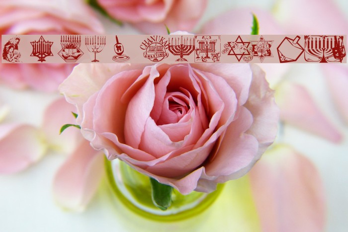 Festival of Lights Font examples