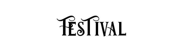 Festival  免费字体下载