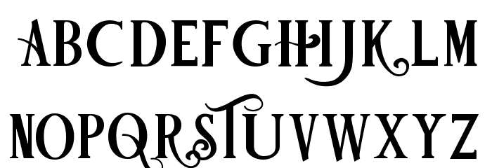Festival Font LOWERCASE