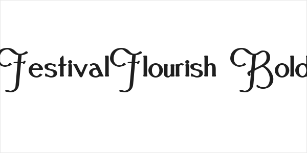 FestivalFlourish Bold Logo