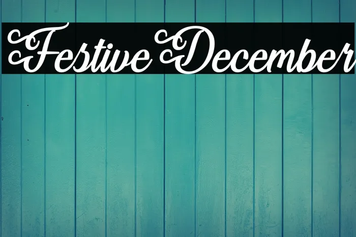 Festive December Example 1