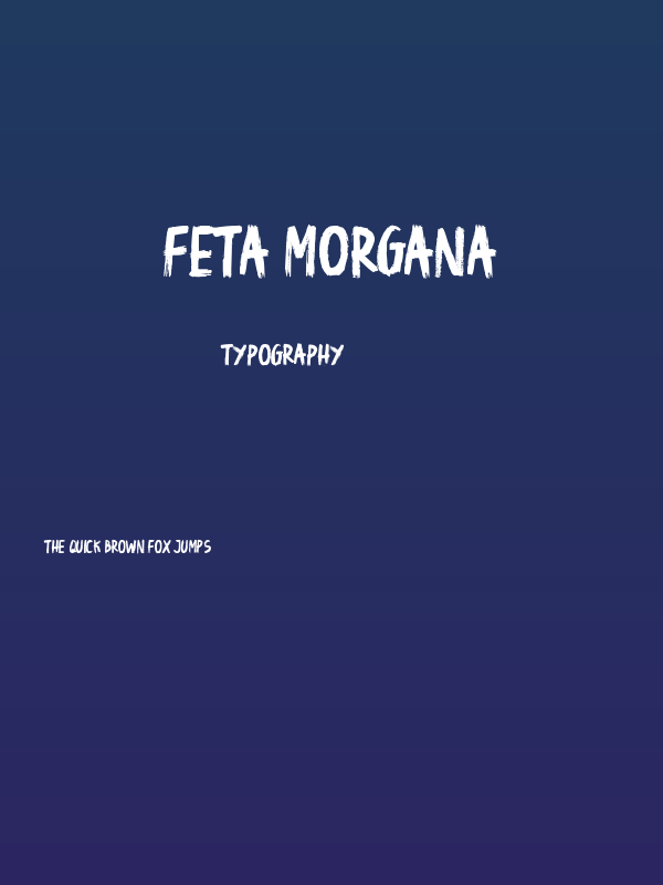 Feta Morgana Poster