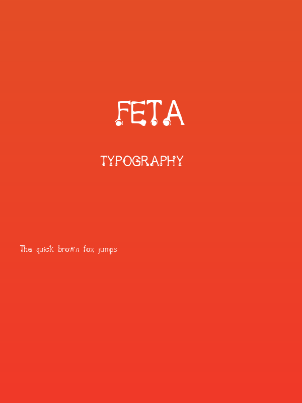 Feta Poster