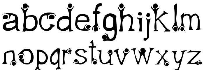 Feta Font LOWERCASE