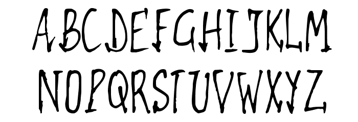 Fetch Font LOWERCASE
