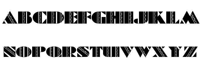 Fete Accompli NF Font LOWERCASE