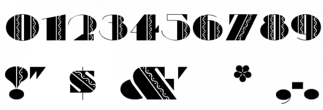 FeteAccompli Font OTHER CHARS