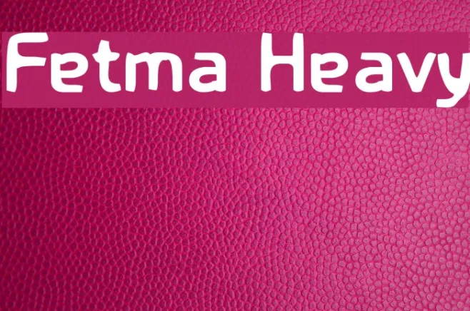Fetma Heavy Example 1