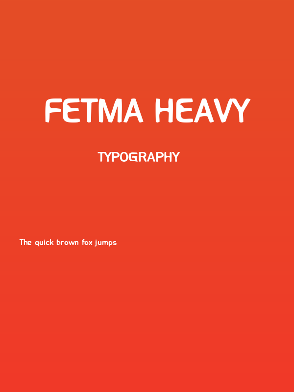 Fetma Heavy Poster