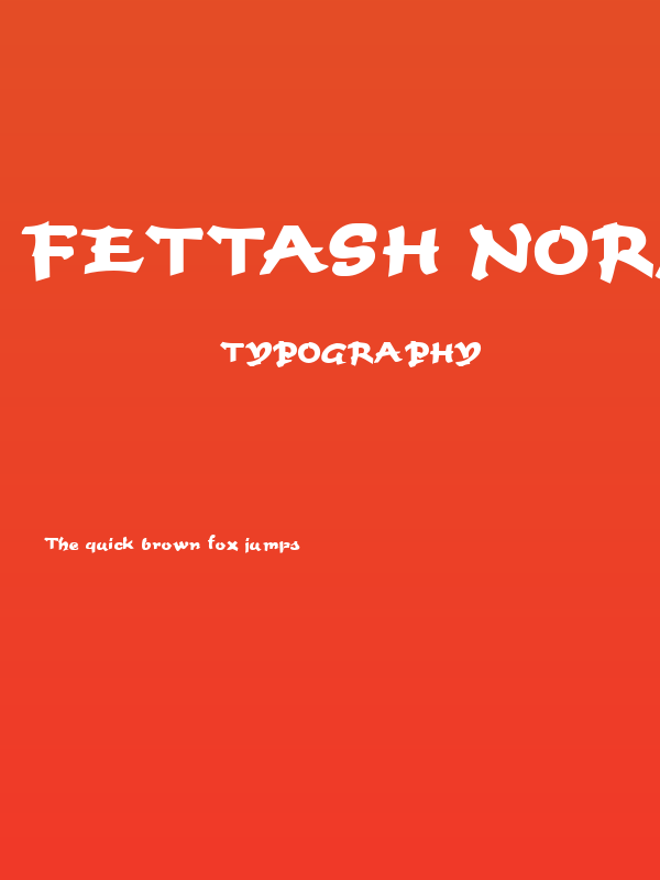 Fettash Normal Poster