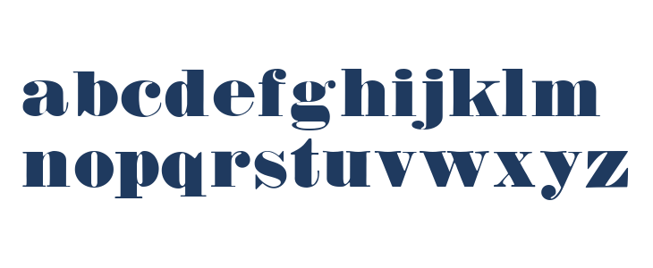 Fette Bauersche Antiqua UNZ Pro Lowercase