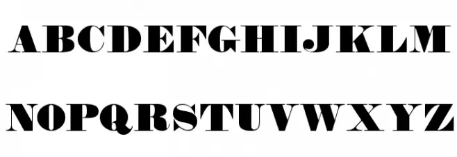 Fette Bauersche Antiqua UNZ Pro Schriftart Groß