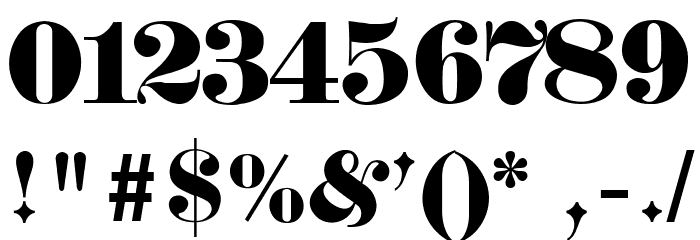 Fette UNZ Fraktur Font OTHER CHARS