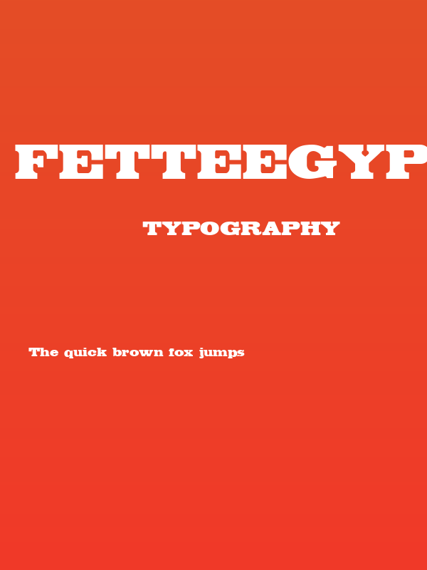 FetteEgyptienne Poster