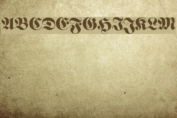 FetteFraktur Font examples